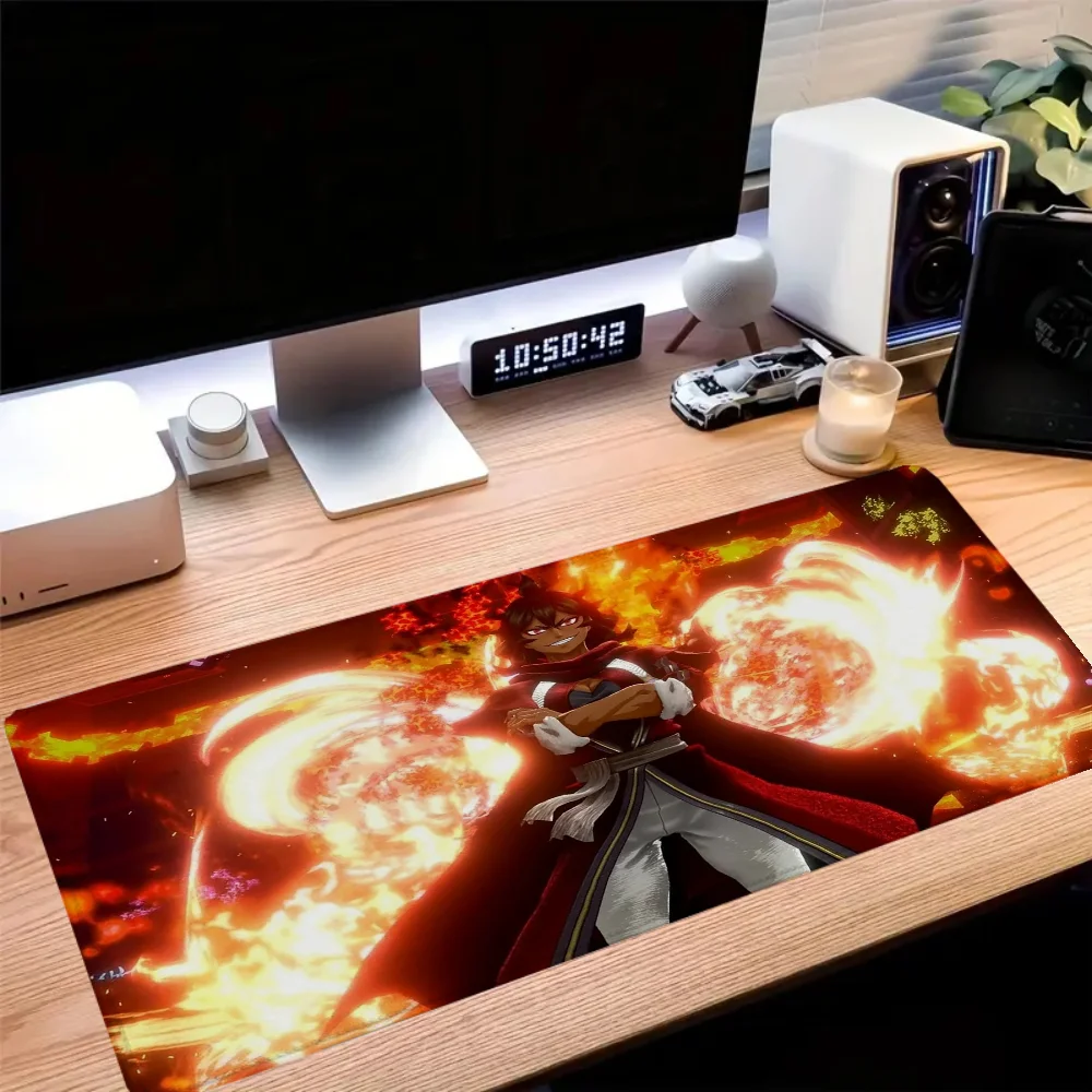 BLACK C-CLOVER Mouse Pad Large Mousepad Gamer Gaming Mats Pc Setup Accessories Desk Mat Keyboard Extended Offices Xxl Cabinet