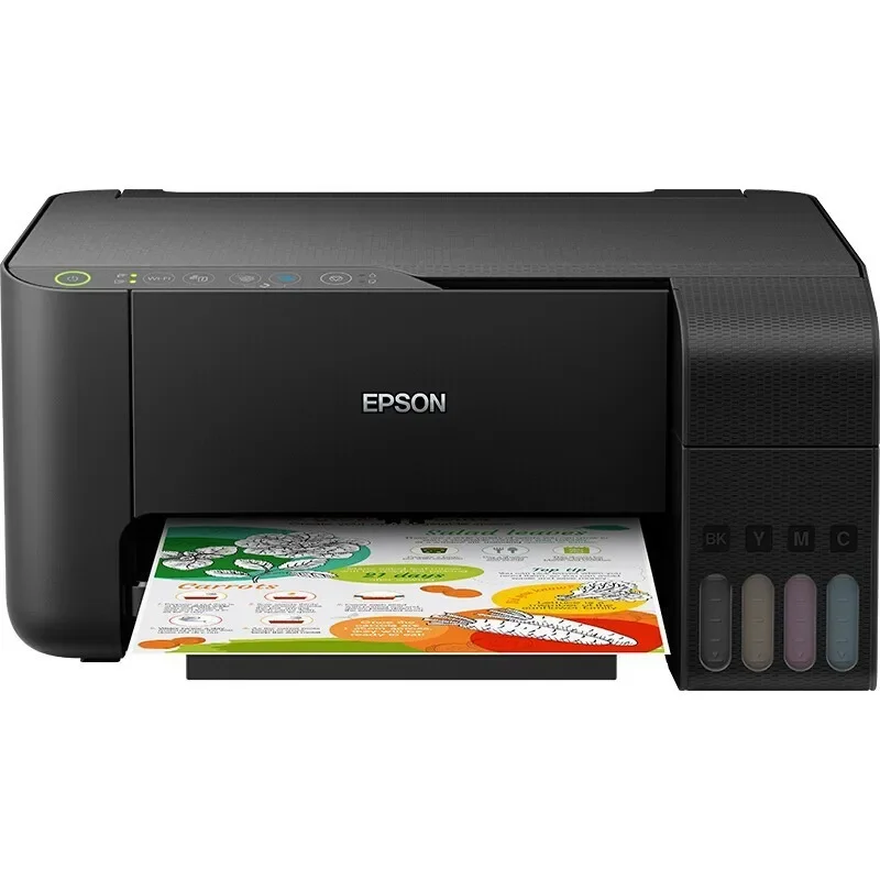 New 4 Colors A4 EcoTank L3258 3250 Wi-Fi All-in-One Dye Ink Tank Sublimation Printer for epson L3258 L3250