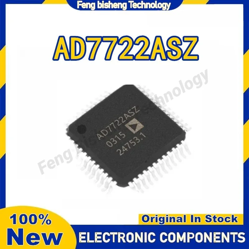 AD7722 AD7722ASZ AD7722AS QFP-44 Digital to Analog Converter Chip
