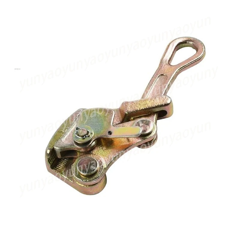 

0.5T 3T Cable Wire Grip Steel Pulling Tool Multifunctional Electricity Cable Grip Pulling Non-Slip Tightening Tool Carbon Steel