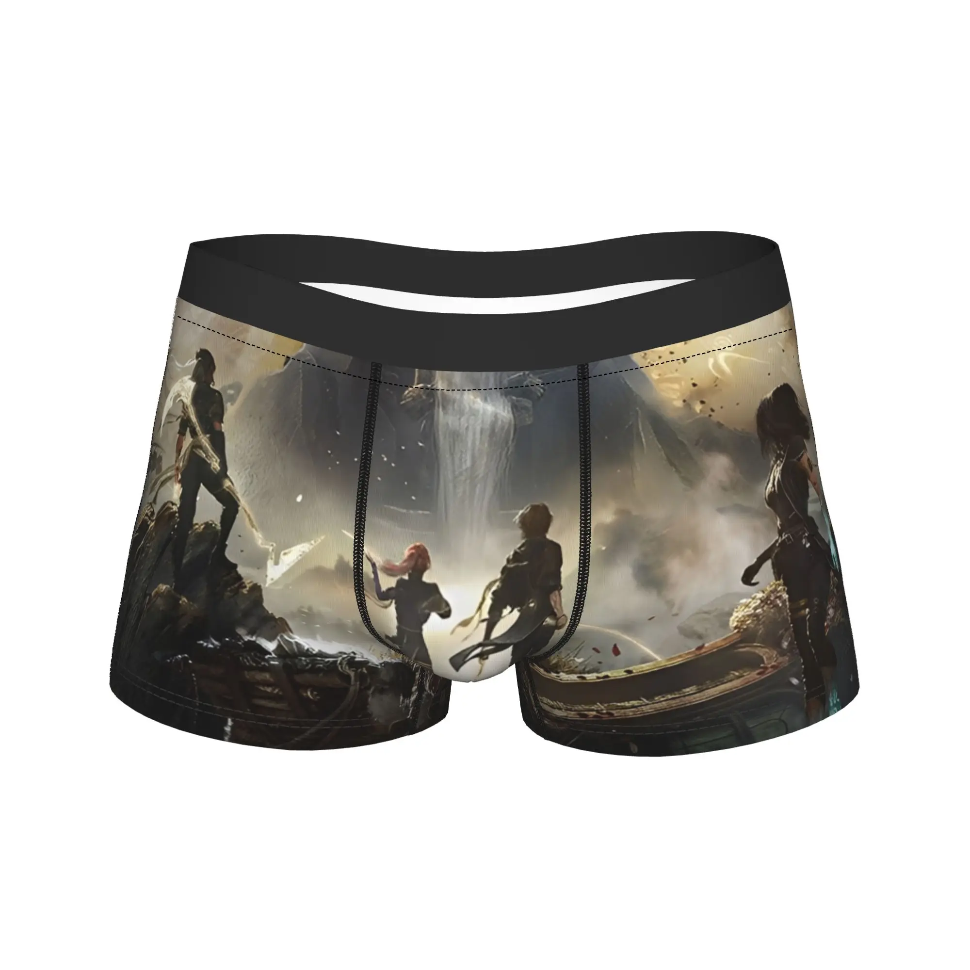 

Men Clair Obscur Expedition 33 RPG Underwear Video Game Sexy Boxer Briefs Shorts Panties Male Mid Waist Underpants M-XXL