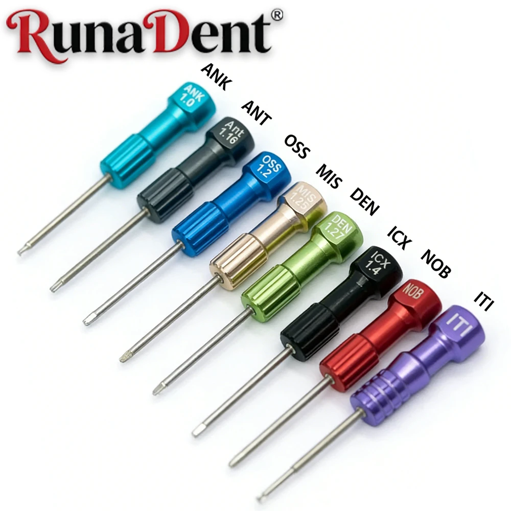 

Dental Lab Stainless Steel Implant Screwdriver Micro Kit for Surgical Dentistry Precision Instruments & Abutment Placement