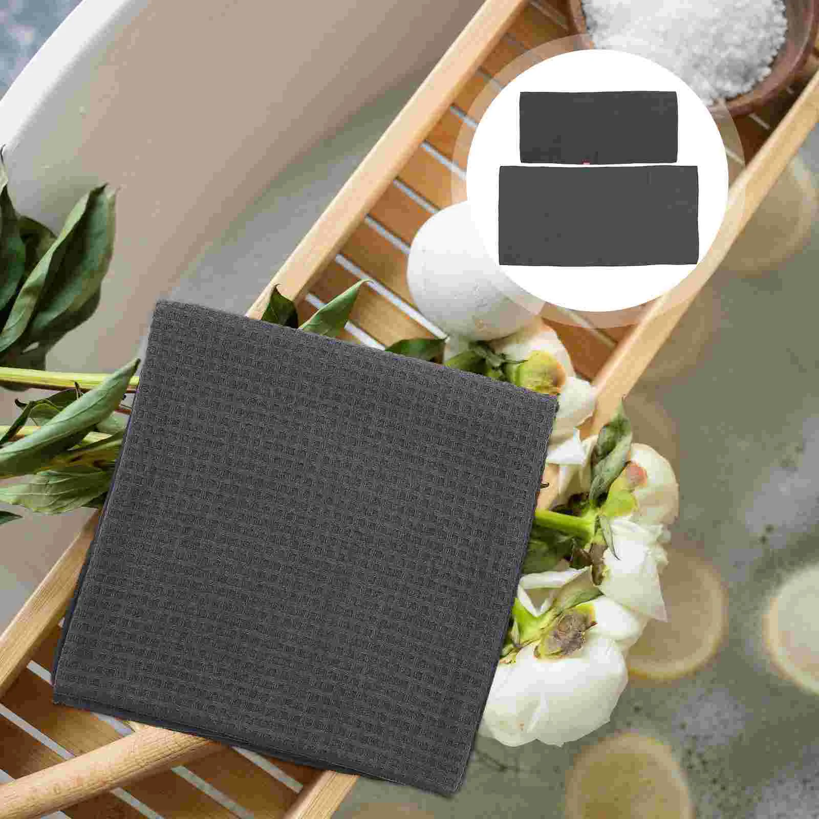 

2Pcs Bathroom Towels Multi-use Bath Towel Large Bath Towel bath towels quick dry bath towels