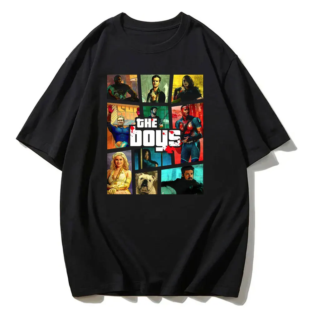 Limited Soldier Boy The Eras Tour Shirt The Homelander The Boys Season 4 T Shirts Men Clothing Gothic Retro Funny Print T-shirts