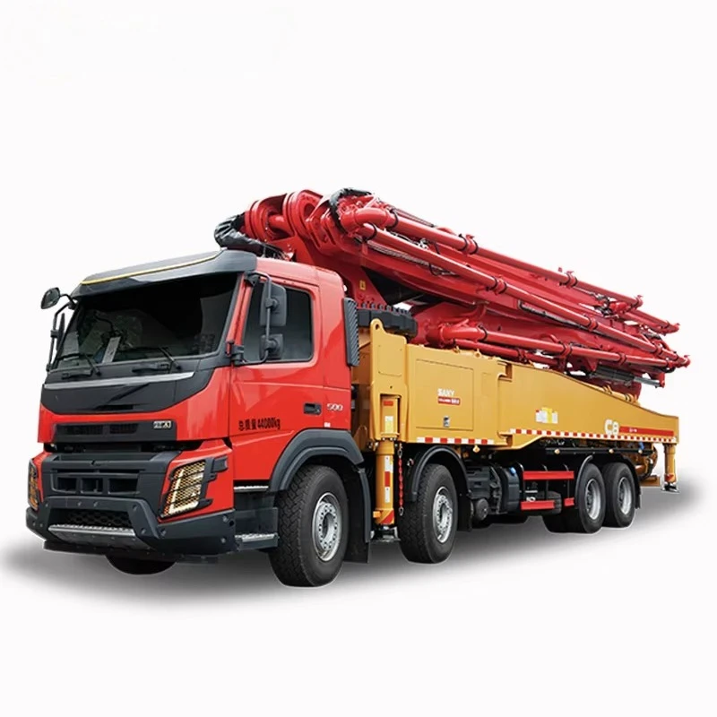 Truck Mounted Concrete Boom Pump Mobile Concrete Placing Pump Machine for Industrial and Building Construction Job Sites