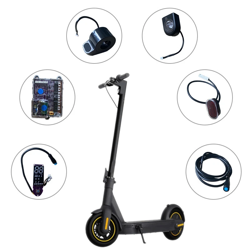 Electric Scooter For Xiaomi M365 Pro Controller Motherboard Bluetooth Board Accessories Tail Light Meter Six-Piece Set