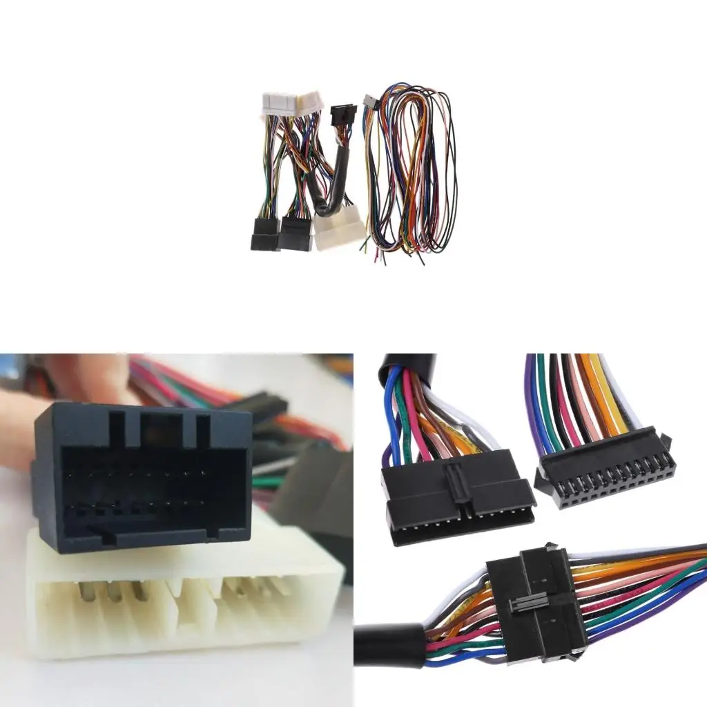  Auto OBD0 TO OBD1 Distributor Adapter Jumper Wiring Harness Connector Plug Cable