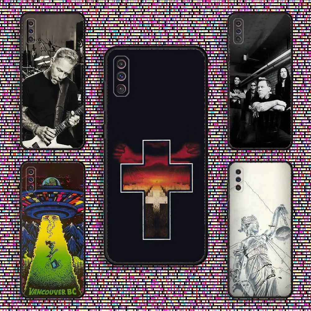 

Classic M-Metallicaes Album Phone Case For Samsung S 25,24,23,22,30,21,10,9,Ultra,Plus,Lite,FE,4,5 G Black Soft Case