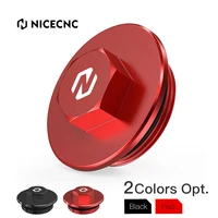 NICECNC para Honda CRF450R CRF450X 2017-2024 CRF450RX CRF450RWE CRF450L CRF450RL CRF 450R 450X tornillo magnético de tapón de drenaje de aceite