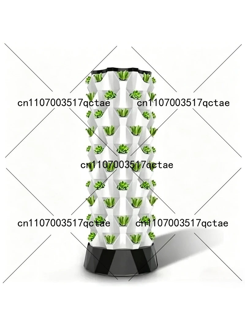 Hydroponic Tower System Multi Layer Water Circulation Planting Tank Vertical Garden Grow Tower