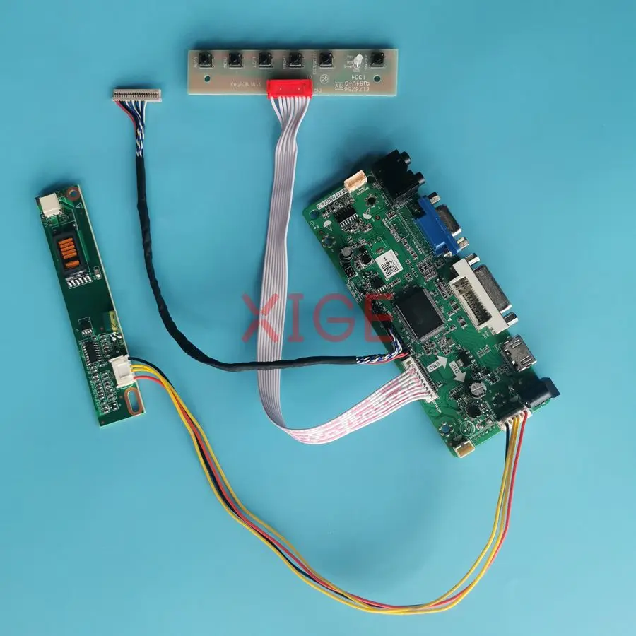 

LCD Screen Drive Board Fit LTN150P1 TX38D95VC1CAH TFTMD38951CBH LTN141P1 1400*1050 HDMI+DVI+VGA 1-CCFL 1400x1050 20 Pin LVDS Kit