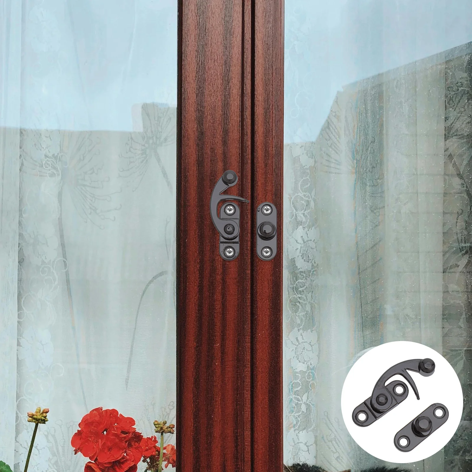 

10pcs Retro Lock Latch Zinc Alloy Vintage Clasp For Jewelry Box Cigar Cabinet Storage Swing Hook Hasp Buckle Decorative Closure