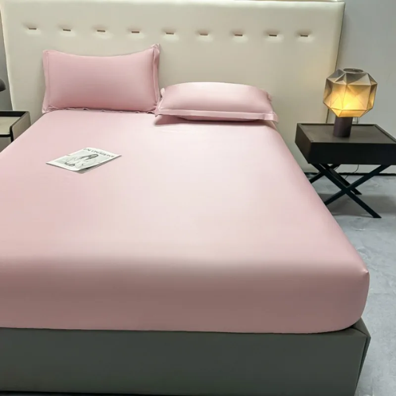 

1pc Soft and thin washed letter hot diamond tencel mattress 90x200 120x200 150x200 180x200