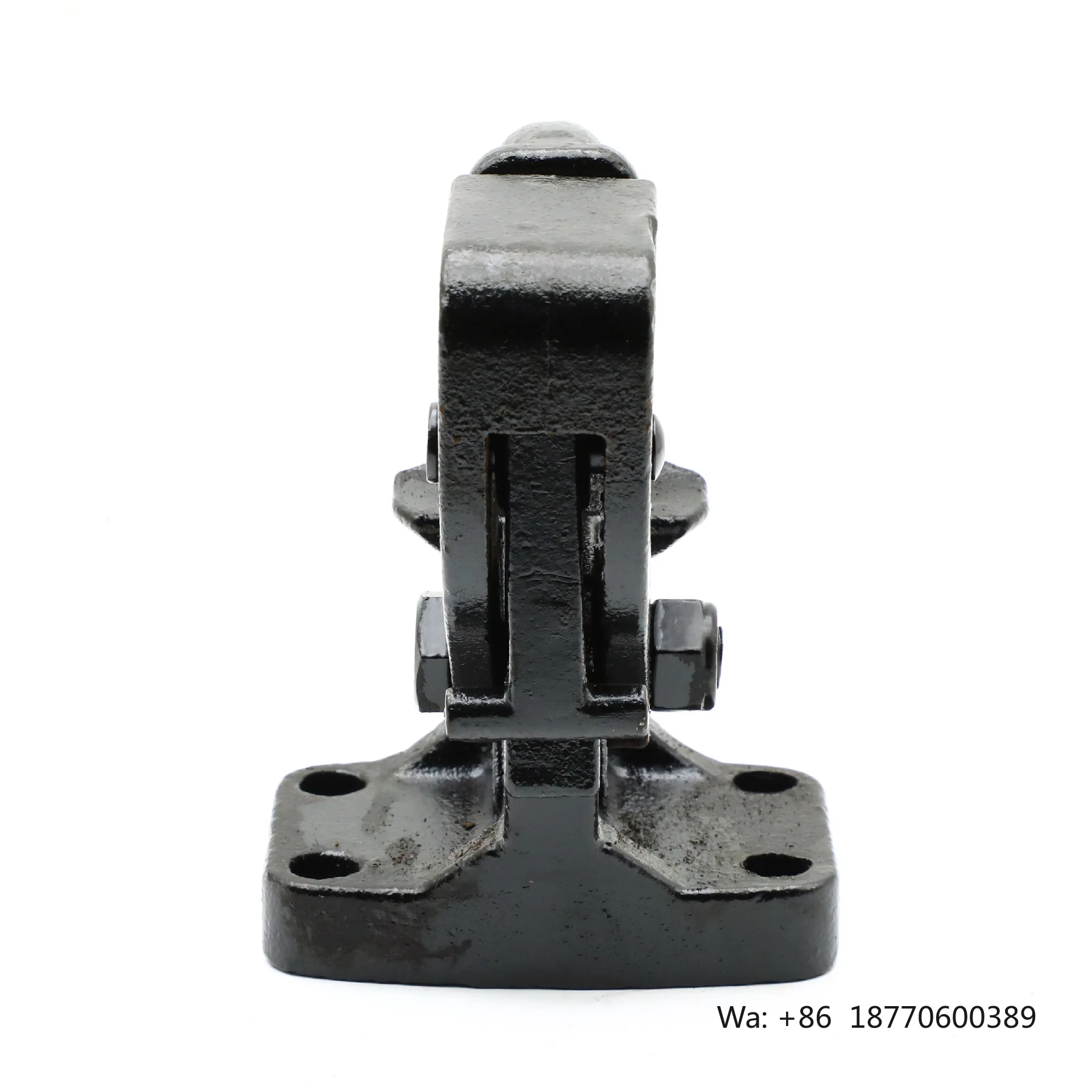 New Yikun Hot-Selling Adjustable Black Steel Tow Hook Rescue Accessory for Off-Road Vehicles Trailer Parts Size 45x85
