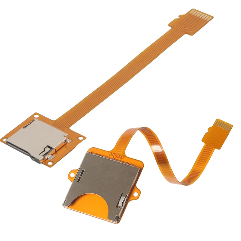For Micro-SD TF Memory Card Kit Male To SD Female Extension Soft Flat FPC Cable Extender