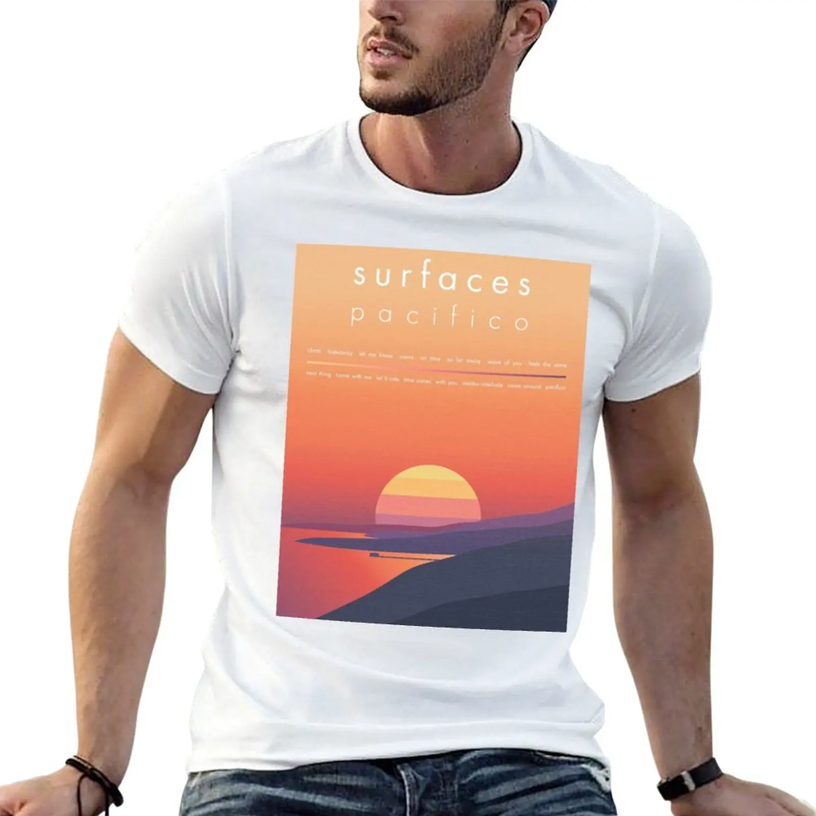 Surfaces Pacificoo T-Shirt graphic tee shirt sweat sweat shirts, men