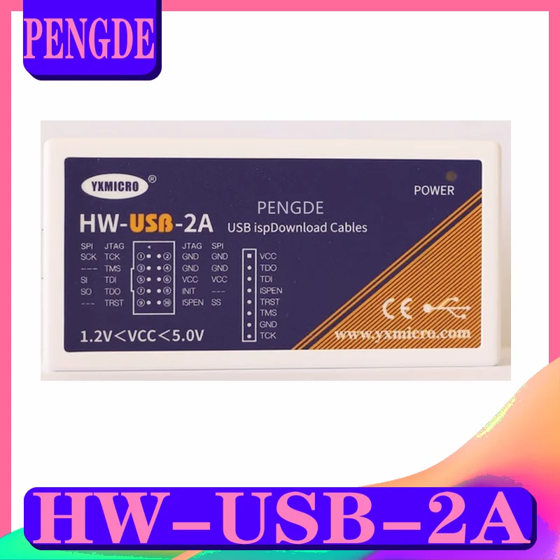 

lattice HW-USB-2A USB isp download cable fpga downloader/burner/programmer burner