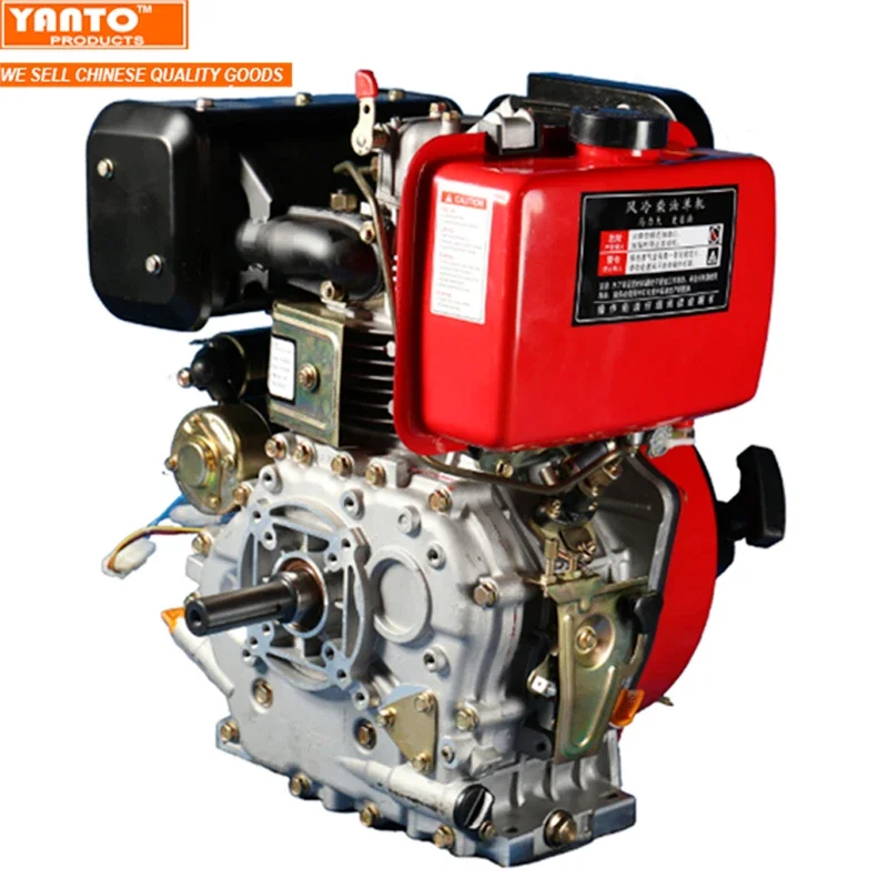 Mesin Diesel ENGINE-D188FE 10HP Q Shaft 25.4MM berpendingin udara untuk mesin industri