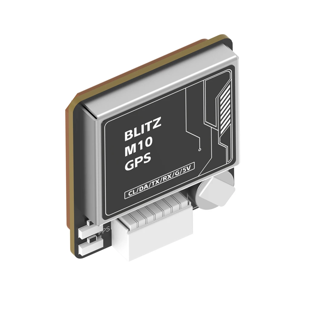 

iFlight BLITZ M10 GPS Integrate Compass Module QMC5883L Built-in TCXO Crystal Farad Capacitor for FPV Drone