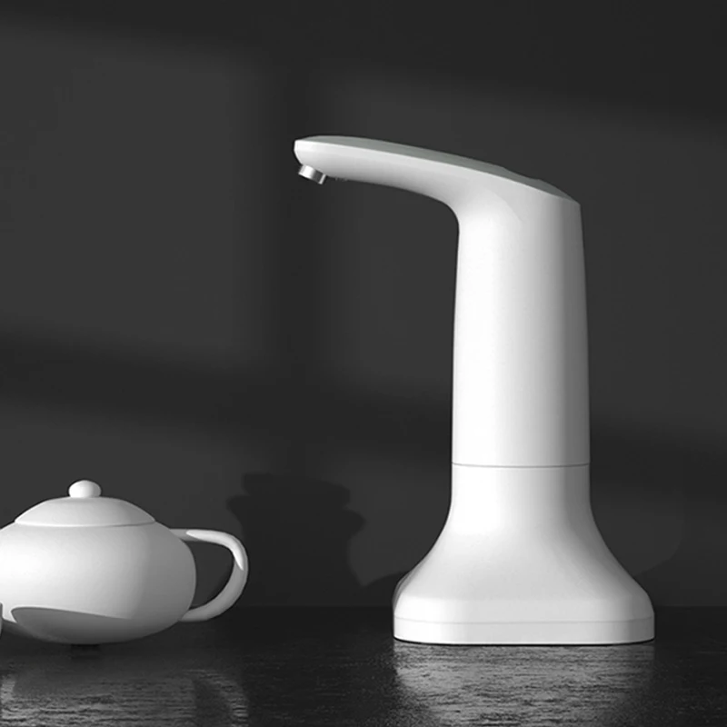 Electric Smart Water Bottle Dispenser Portable Automatic Drinking Water Pump With Base And LED Night Light