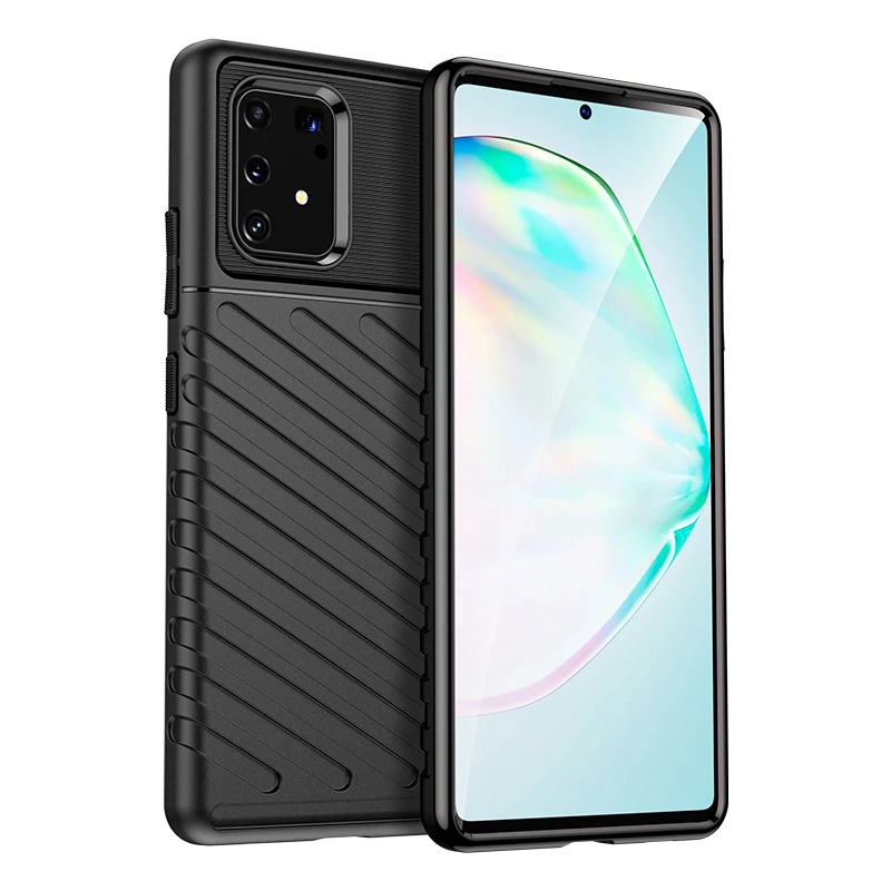 Luxury Case Cover Shockproof Silicone Phone Case For Samsung Galaxy A81/M60S/Note 10 Lite/A91/M80S/S10 Lite