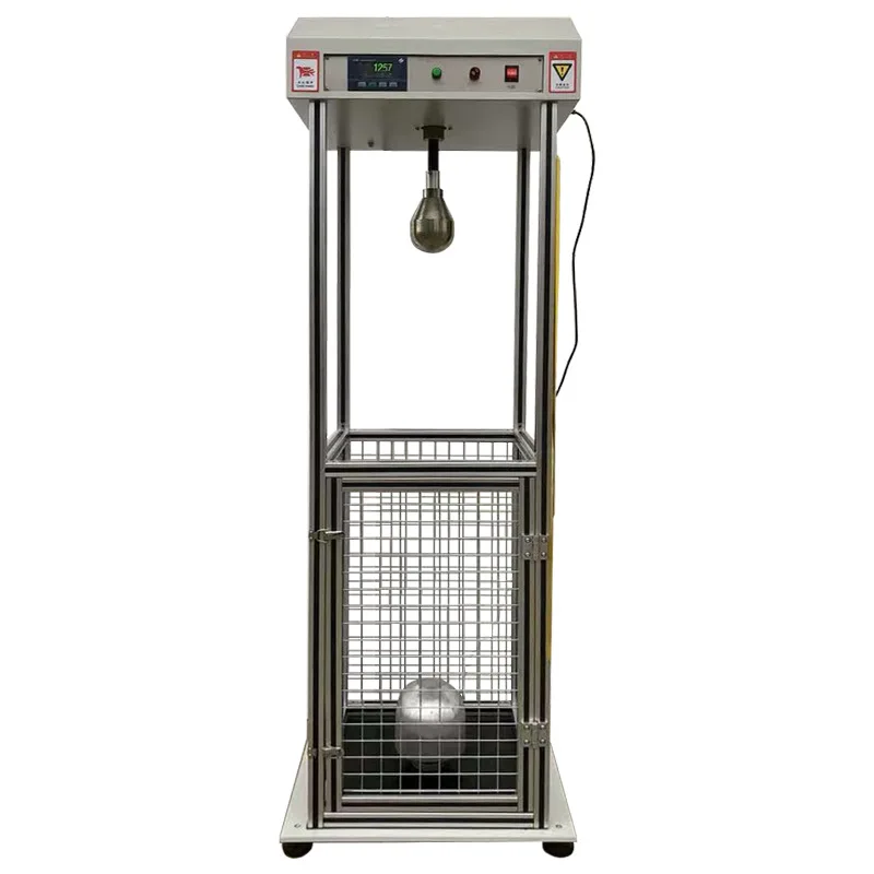 

Hard hat impact puncture machine, fire helmet impact puncture tester