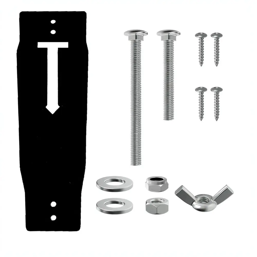 Wall Mounted Spare Tire Bracket Steel Trailer Wheel Holder Heavy Duty Storage Rack For Universal Enclosed Trailers