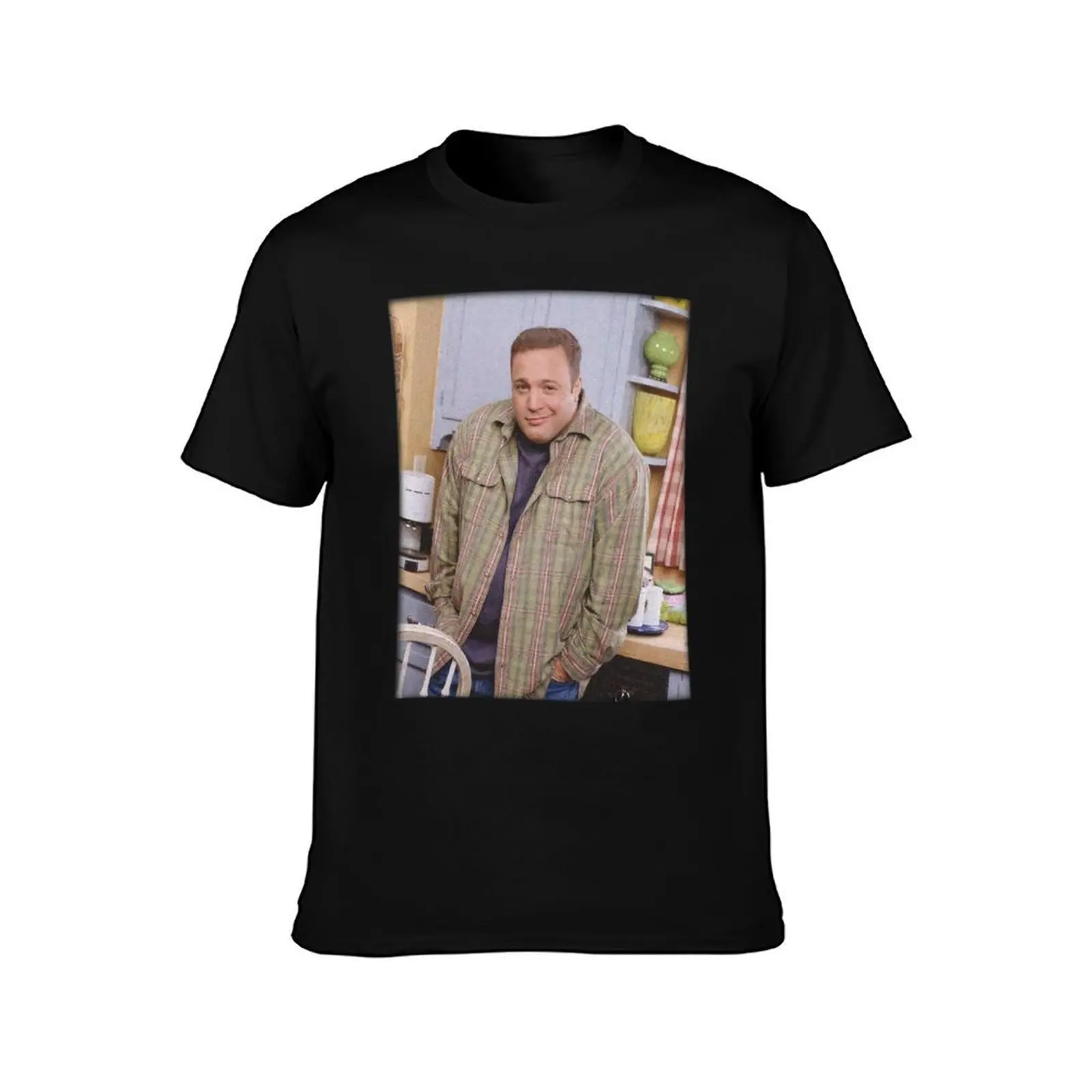 Kevin James King Of Queens T-Shirt Standard Fit Solid Tee Shirt