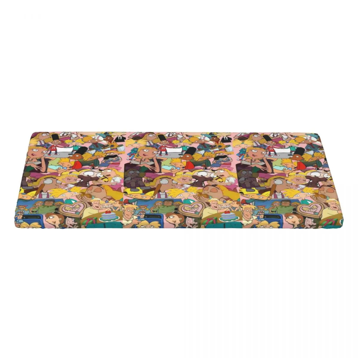 Hey Arnold Cartoon Customized Rectangular Tablecloth Waterproof Table Cover for Dining Events Table Cloth