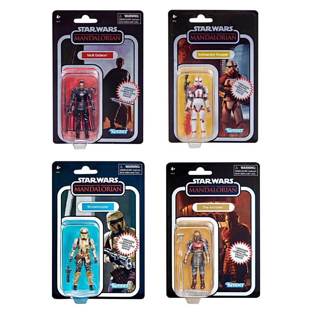 

Star Wars The Vintage Collection The Mandalorian Moff Gideon Incinerator Trooper Shoretrooper The Armorer Action Figure Toy Gift
