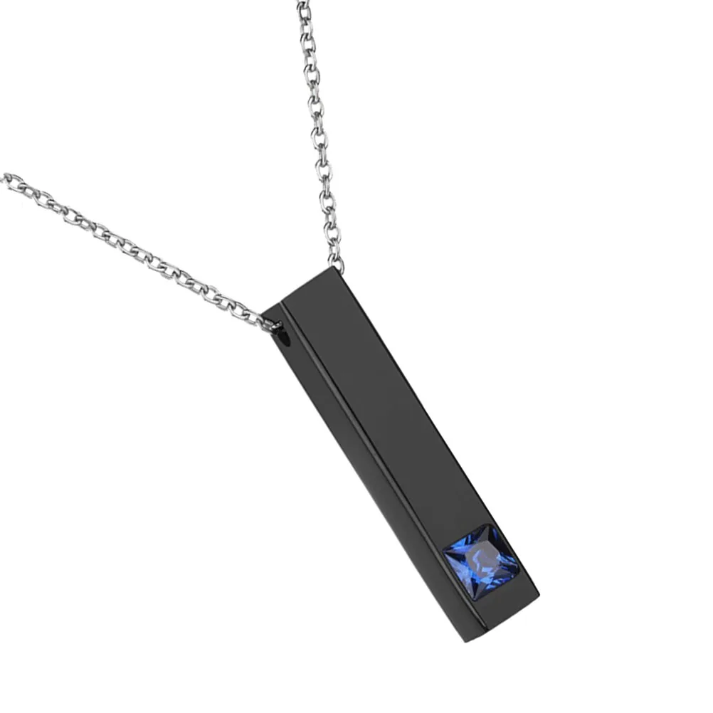 

Zircon Pendant Necklace Lovers Couple Jewelry for Chain Fashionable and Versatile