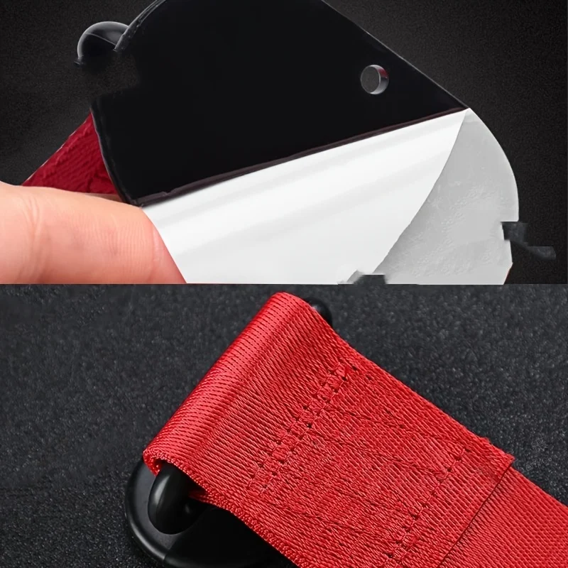 2/1-teiliges Set Sportlicher Auto-Stoßstangen-Dekorationsstreifen, Universelle Personalisierte Dekorative Bänder für Rennautos, Geeignet für die Meisten Automodelle, Auto-Außenaccessoires, Auto-Dekorstreifen, Auto-Stoß – Detail 4