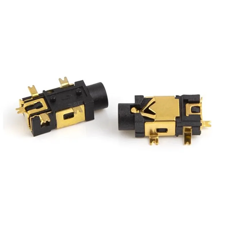 2.5MM headphone socket PJ-209 Socket five-pin patch PJ209 Audio socket Headphone plug connector