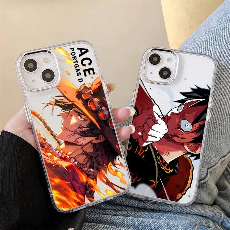 O-ONE P-PIECE-E Anime für Google Pixel 10 9A 9 8A 8 Pro XL Transparente Weiche TPU-Hülle Kreative Schale Silikon Funda Handyhülle
