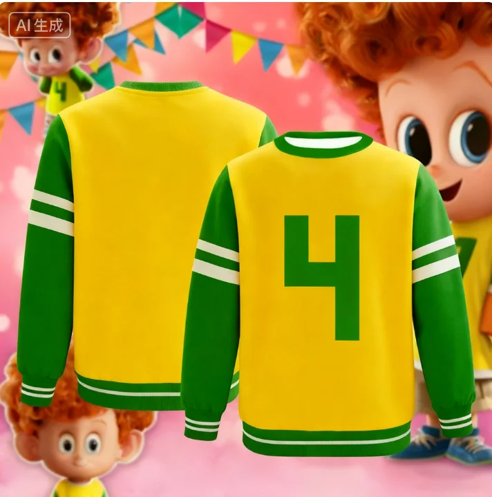 

Football Jerseys Long Sleeve Short Sleeve Party Clothes for Adult Kids Johnny Dracula Cosplay Hotel Cartoon Movie Transylvania