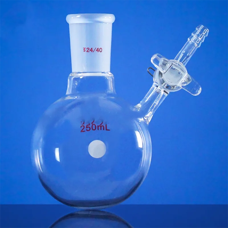 

Round bottom reaction bottle glass door reaction bottle 50ml100ml250ml500ml1000ml