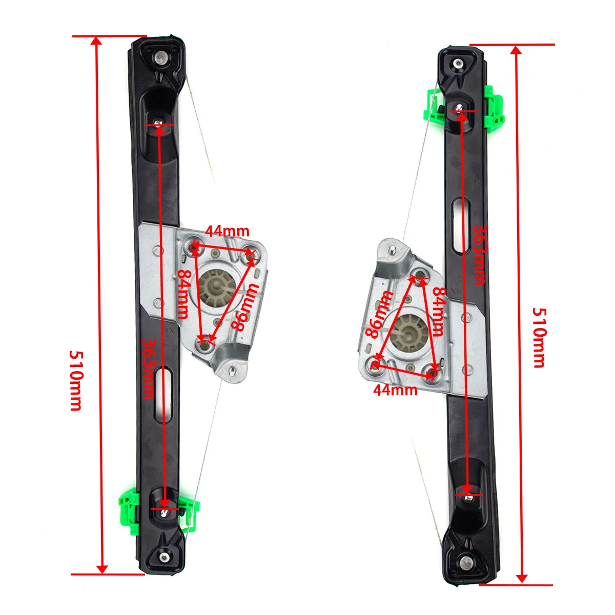 51357140589 51357140590 Rear L/R Power Window Regulator without Motor Replacement For BMW E90 E91 323i 325i 328i 330i 335i M3