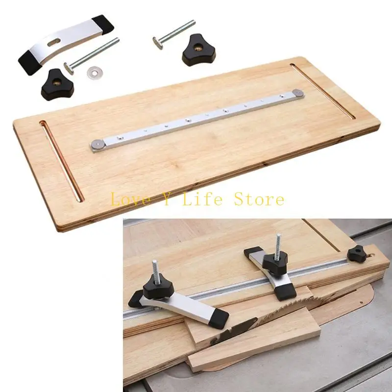 L74C Fixture Slot Router Table Woodworking Tool Double-Cut Jig Profile 30/40/50/60cm