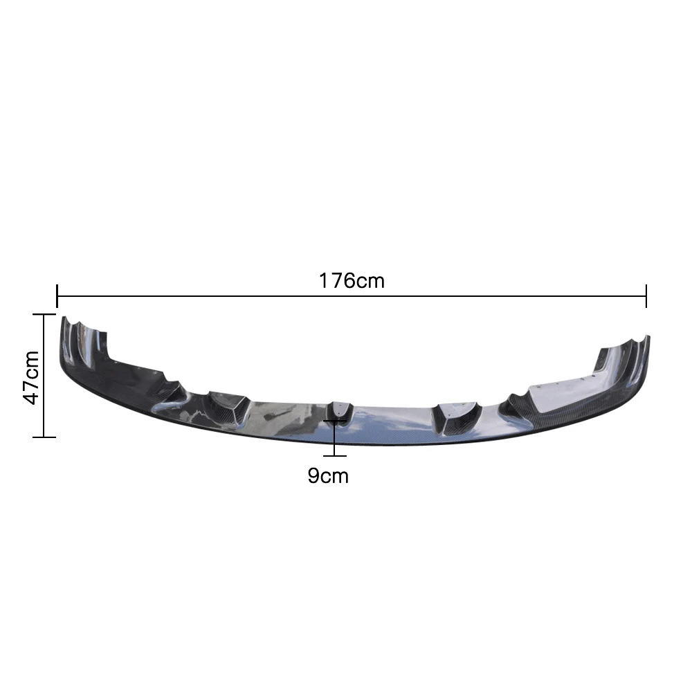 For BMW M2C F87 M2C M2 Competition 2015UP Carbon Fiber Front Lip Bumper Spoiler Car Styling