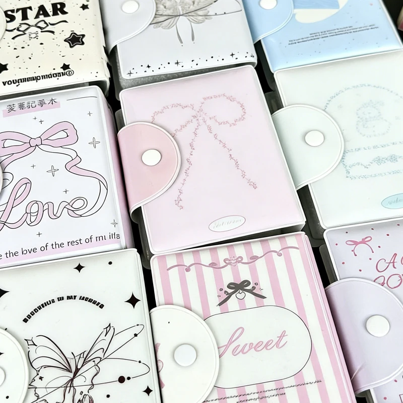 Large Capacity 1-Grid INS Card Album 3 Inch Instax Photocard Holder Kpop Idol Photo Storage Book Pu Cover Star Chaser Collection