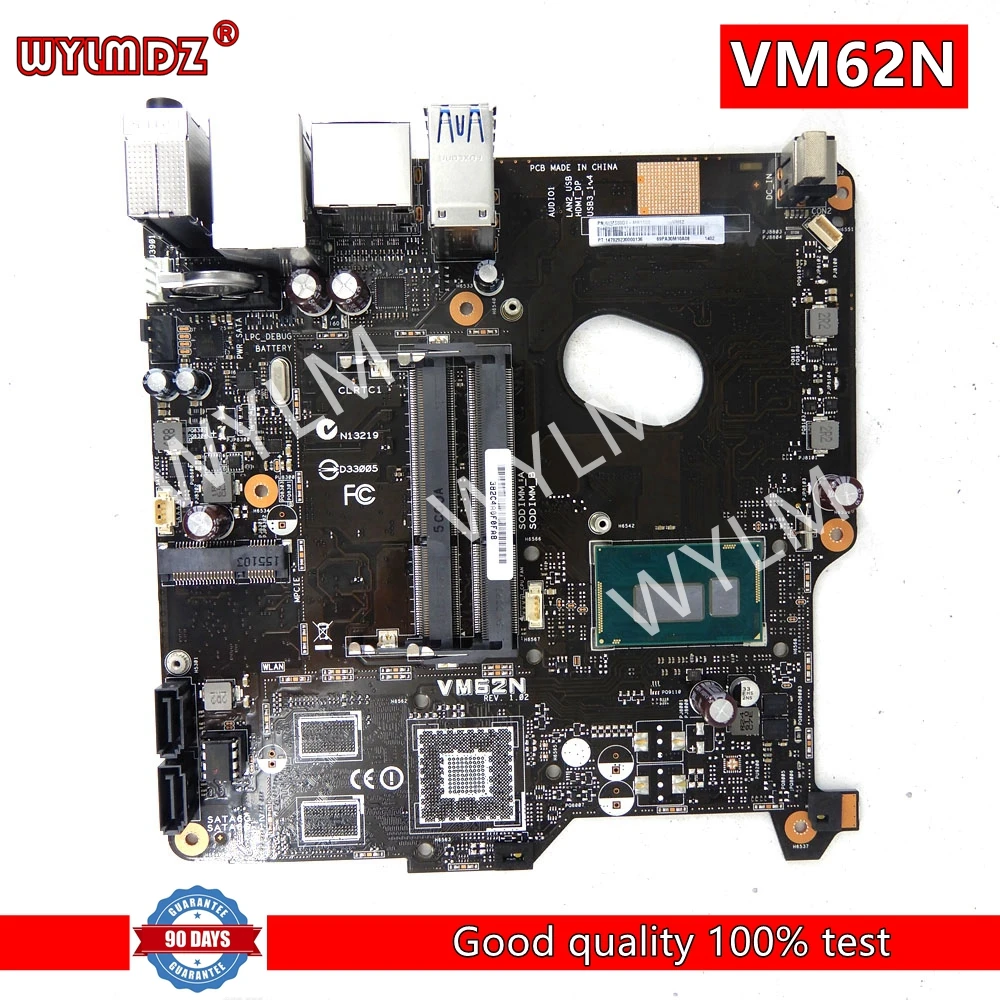 VM62N Motherboard For Asus VC62B VC62 VM62N Mainboard Test