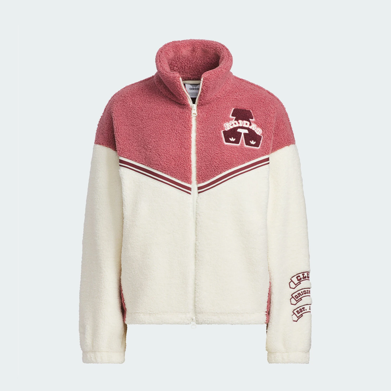 سترة أزياء نسائية من مزيج الصوف الأصلي من أديداس JD6370 #4