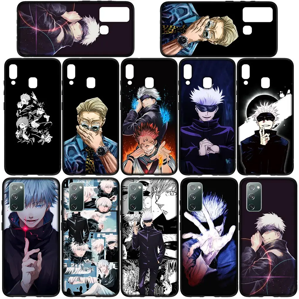 Itadori Yuji Gojo Satoru Jujutsu Kaisen Phone Cover for Samsung Galaxy Note 20 Ultra 10 8 9 S10 Lite S9 A6 A8 Plus A7 A9 Case