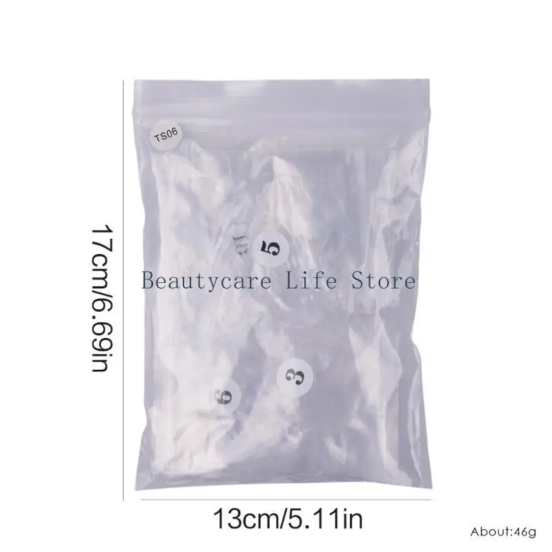 652C 500PCS中空の虚偽の爪のヒントプレスオンネイルスエクステンションシステム樹脂ネイルジェル