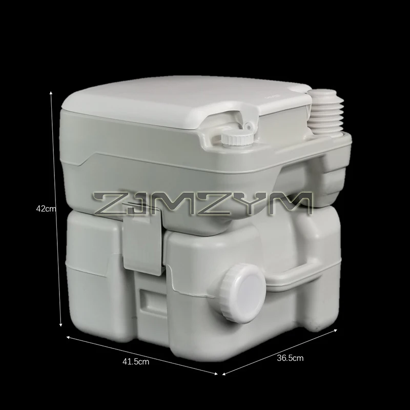 

10L/20L Outdoor Squatting Toilet Travel RV Potty for The Elderly Mobile Toilet Pregnant Women Portable Camping Toilet Flushing