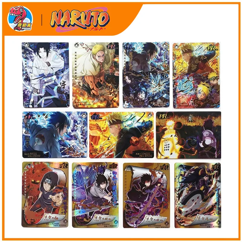 

Little Dinosaur Naruto Anime Characters Pr-Card Haruno Sakura Uzumaki Naruto Uchiha Sasuke Hyuga Hinata Gaara Collection Card