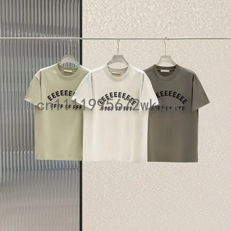 

Мужская футболка с круглым вырезом Season 10 Classic Brand, модная, с объемными буквами, короткий рукав, повседневная, в уличном стиле, хлопковая, с коротким рукавом, топ