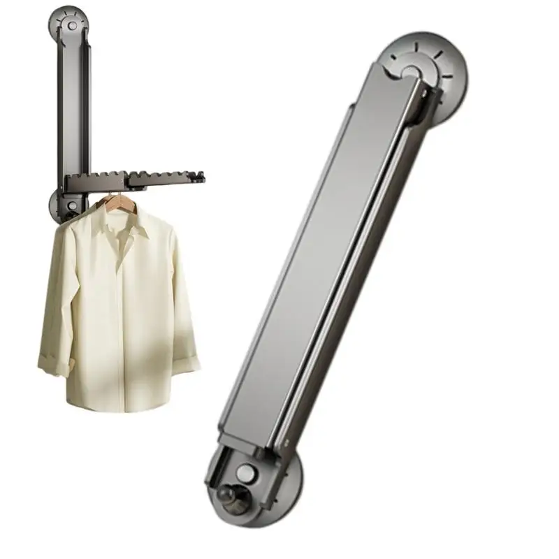 

Folding Clothes Drying Rack Clothes Drying Rack Wall Mounted Portable Clothing Hanger Organizer Stable Clothing Drying Rack For