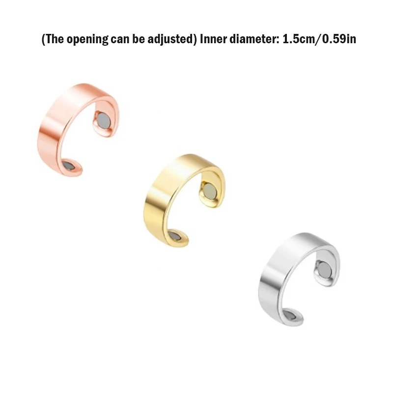 Fashion Blood Sugar Control Ring Diabetes Monitor Healthy Blood Sugar Meter /Anti Snoring Device Ring Magnetic Therapy