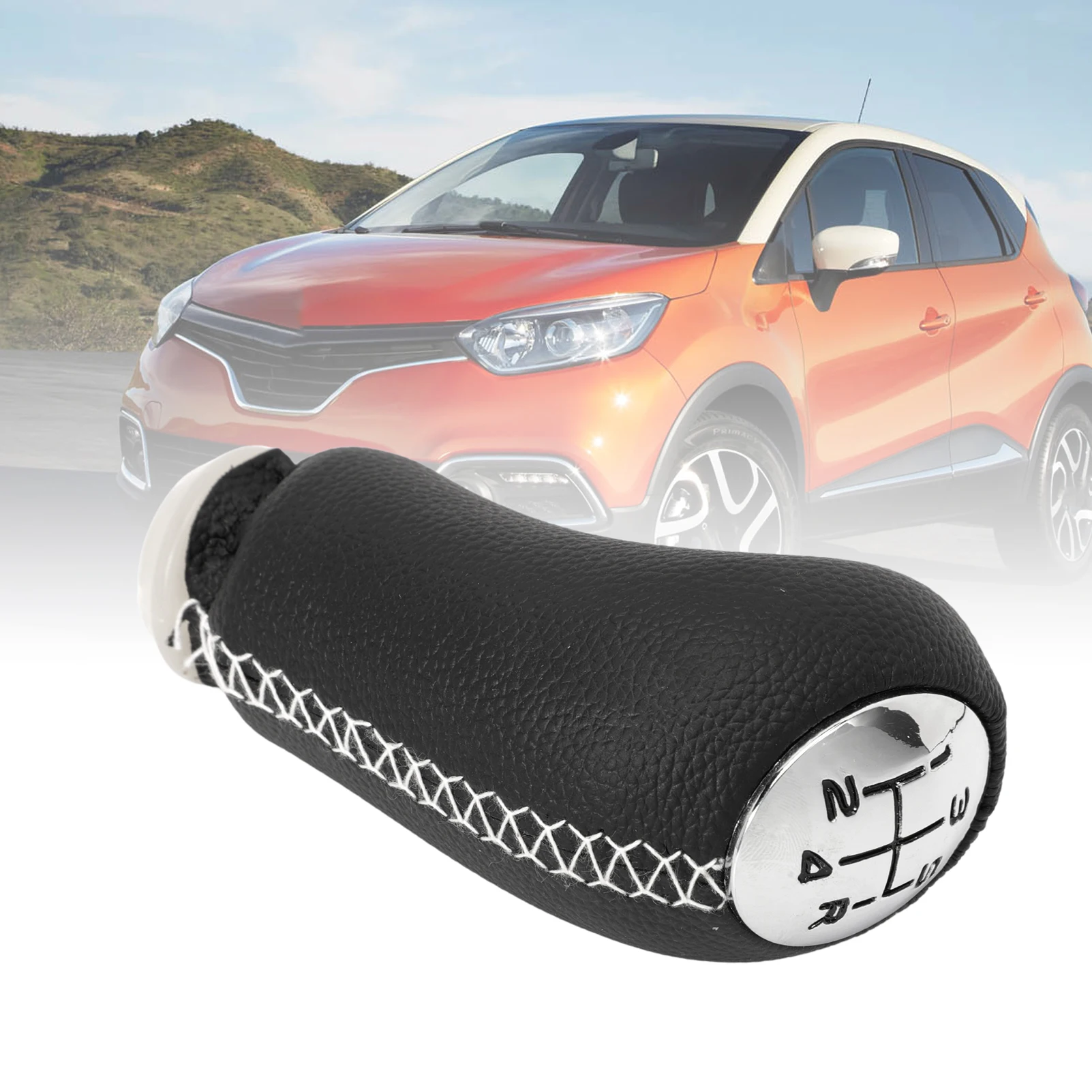 5-Speed Gear Shift Knob for Captur 1 MK1 2013-2019, Manual Gear Shift Lever, Auto Head, Stick Shift Lever Heads